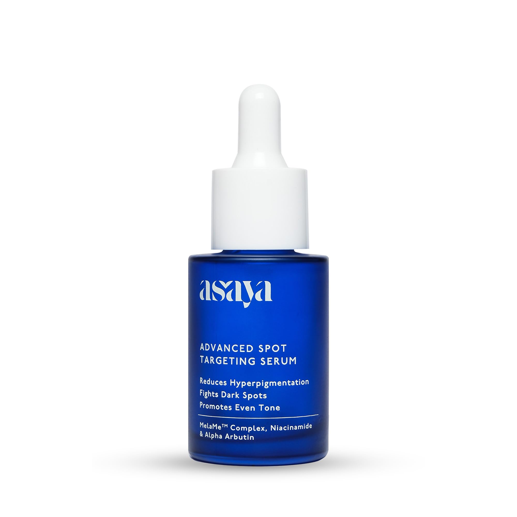 Asaya Advanced Spot Pigmentation Face Serum | Reduces Dark Spots, Melasma, Acne Marks & Hyperpigmentation | MelaMe™ Complex, Niacinamide & Alpha Arbutin | Evens Skin Tone & Brightens Dull Skin | 30ml