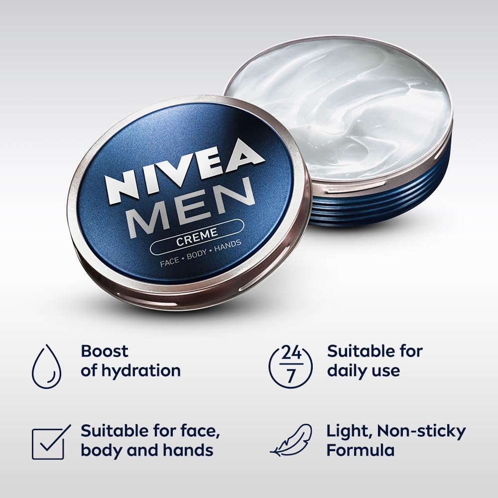 NIVEA MEN Moisturiser Cream, 75ml