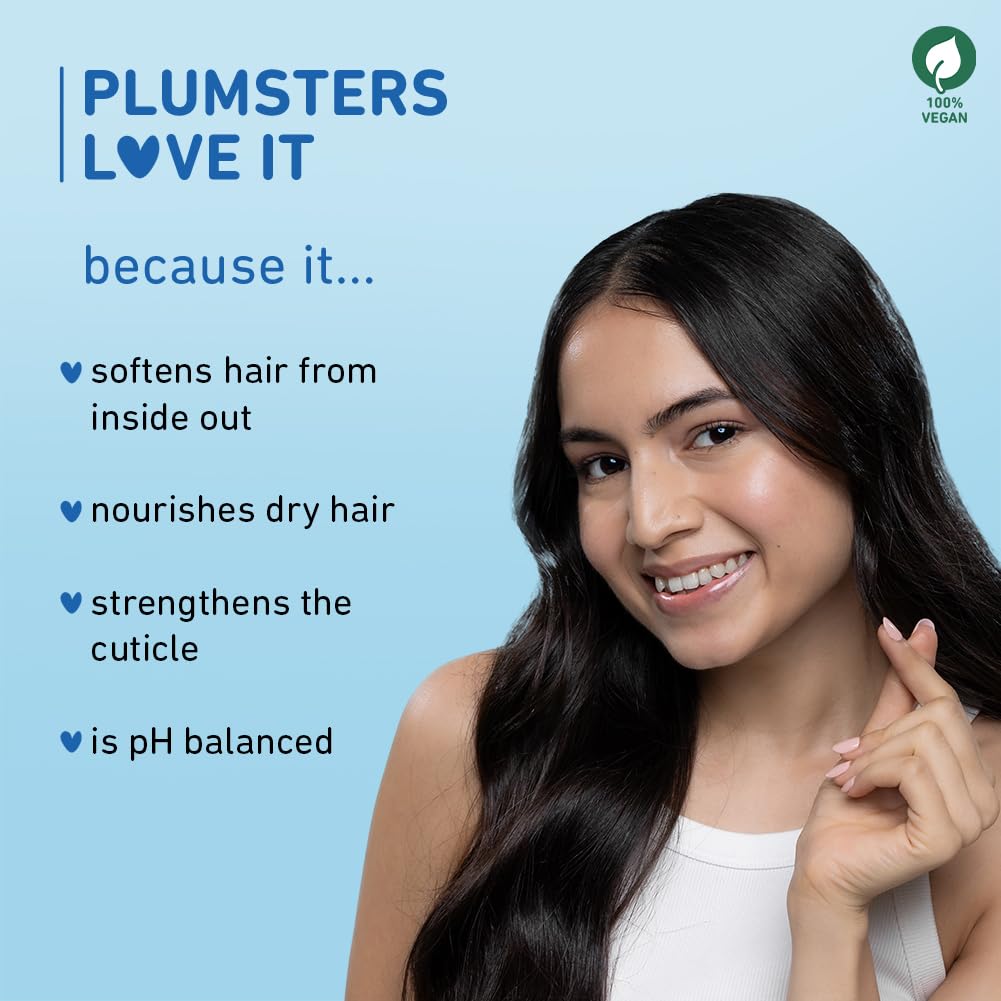 Plum Coconut Milk & Peptides Strength & Shine Shampoo | 22X Smoother Hair | With Coconut Milk & Pea Peptide | Smoothening & Strengthening | Paraben-Free, 100% Vegan, 250ml