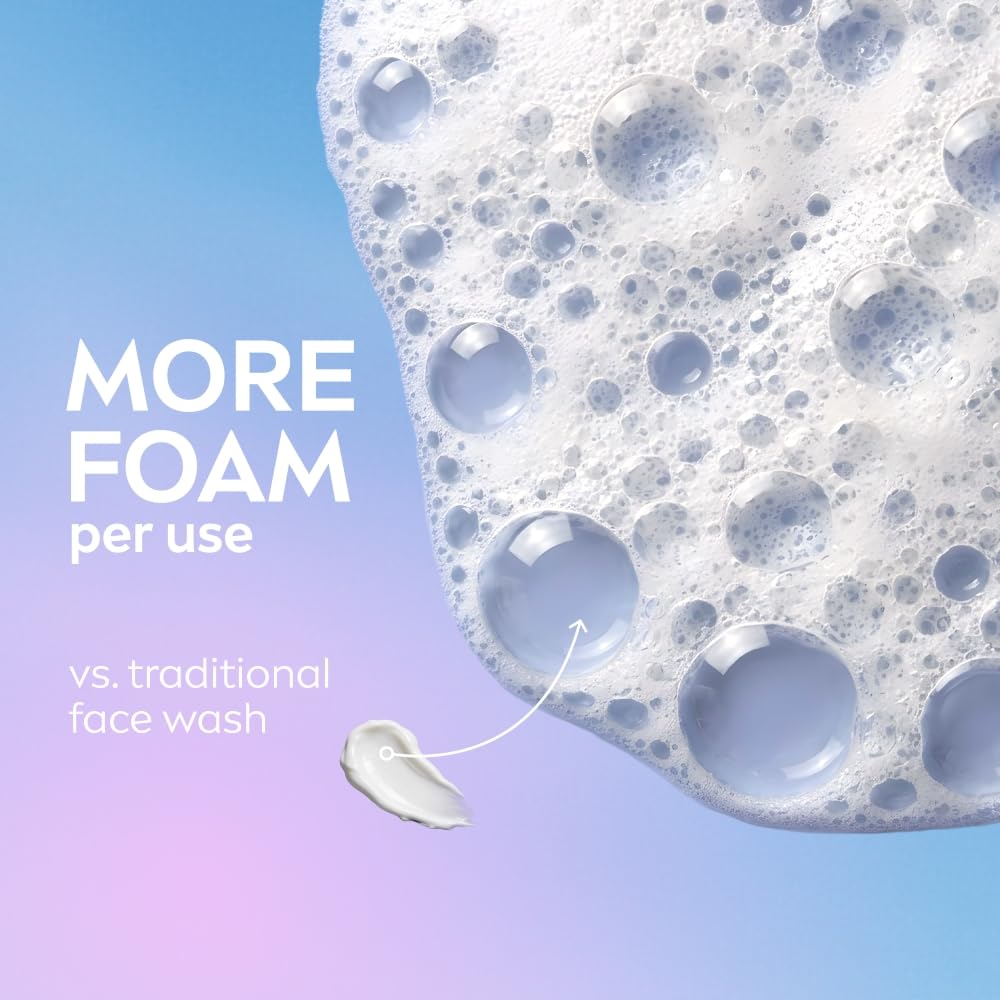 NIVEA Luminous Pearl Rucinol - Bubble Foaming Face Wash for Brighter Glow, 100 ml | Cleanses, Brightens, Unclogs Pores & Hydrates | Removes Make Up | For oily, dry & sensitive skin | Men & women