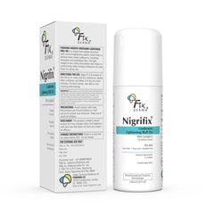 Fixderma Nigrifix Underarm Roll on with 6% AHA, Lactic Acid & 1% Mandelic Acid & Kojic Acid | Brightens Skin & Exfoliates Underarm | For All Skin Type, Men & Women - 60ml