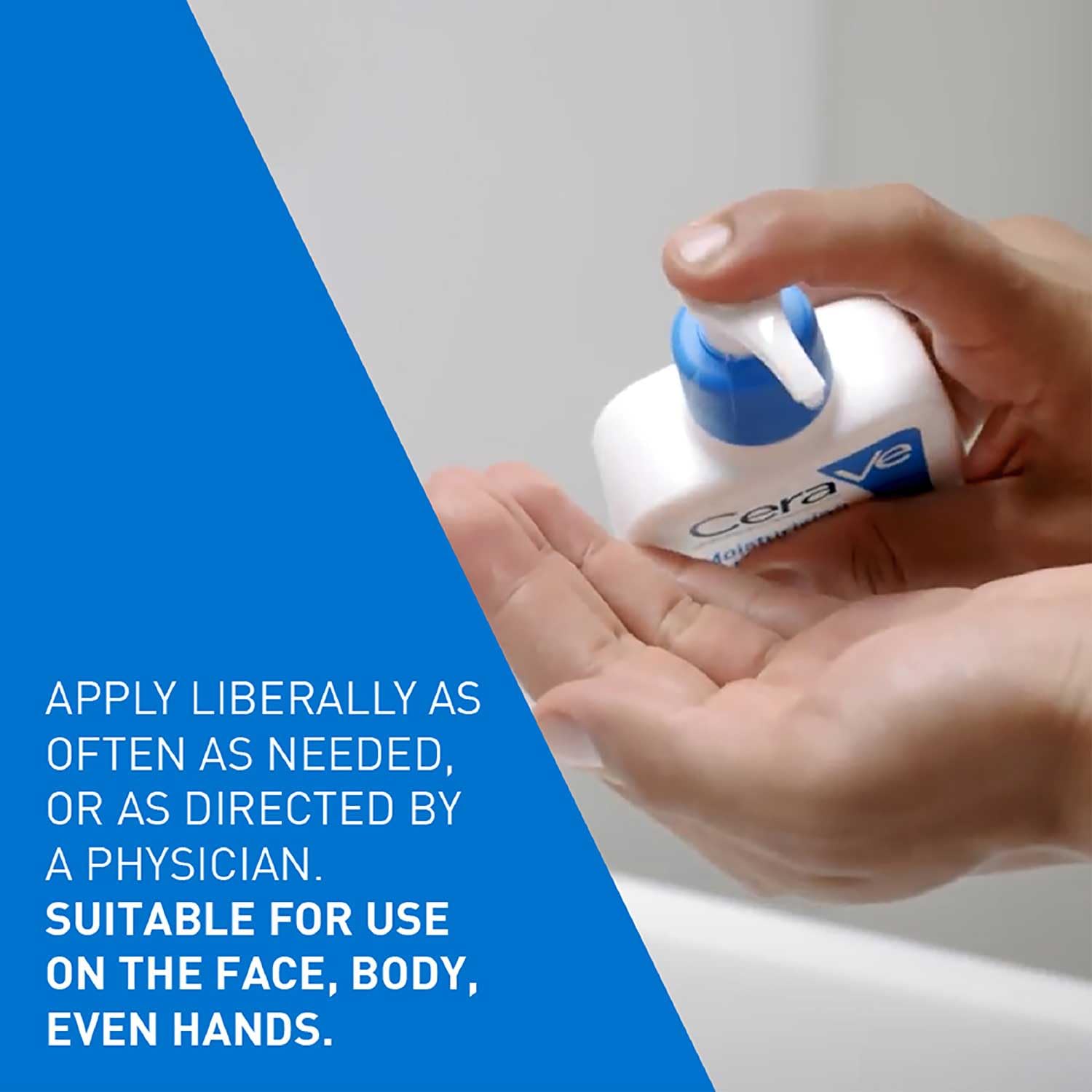 CeraVe Moisturizing Lotion For Dry Skin (473ml) - Formulated With 3 Essential Ceramides And Hyaluronic Acid | Non-Comedogenic, Oil Free And Fragrance-Free Body Lotion