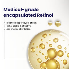 RE' EQUIL 0.1% Retinol Night Cream | Repairs Wrinkles & Fine Lines | Improves Skin Firmness | Beginner Friendly | All Skin Types | Anti Aging Cream For Women & Men 32G
