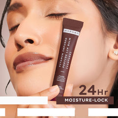 Hyphen Vitamin-Infused Peptide Tinted Lip Balm - Vintage | 24 Hrs Moisturization | Hydrates, Plumps & Repairs Moisture Barrier | Peptide Balm for Women | Hydrating Lip Balm for Chapped Lips | Vegan & Paraben Free | Plumish Brown Shade - 10g