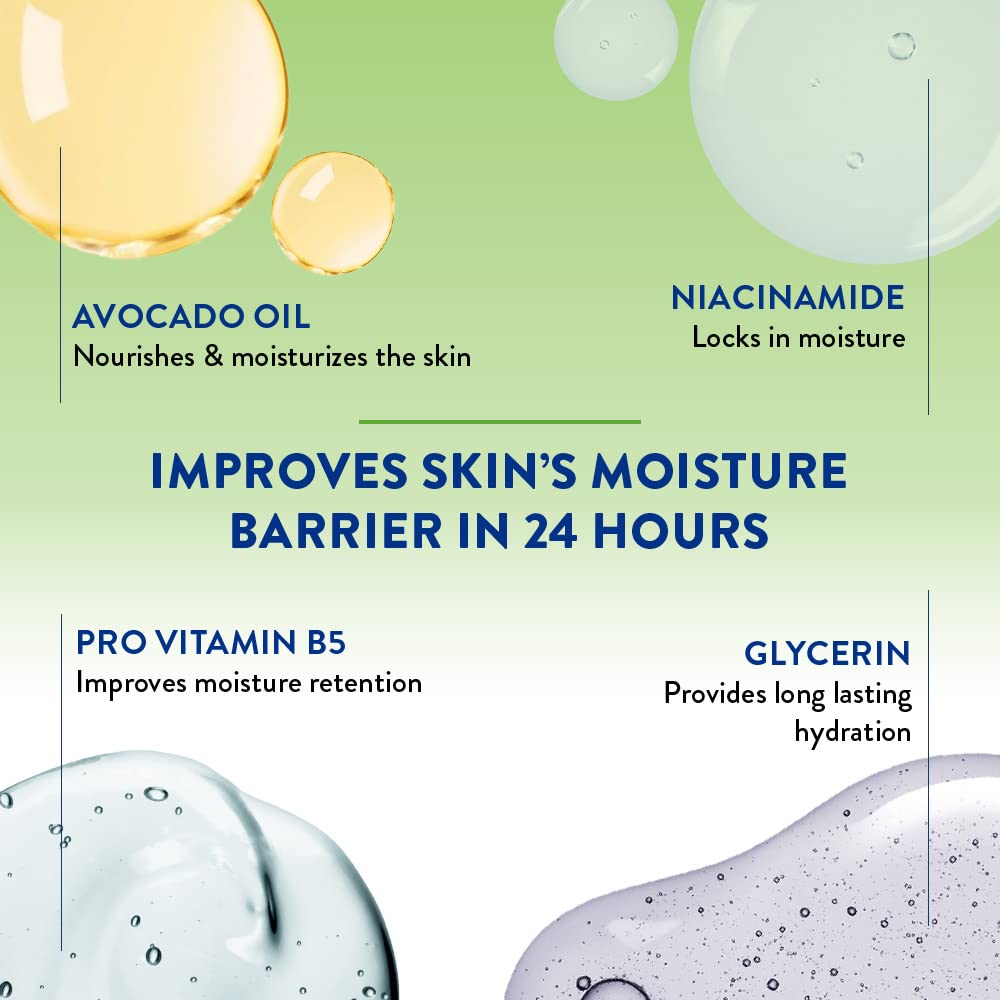 Cetaphil Moisturizing Lotion for Dry to Normal, Sensitive Skin| 100 ml| Moisturizer with Niacinamide, Panthenol| Non-greasy, Won t Clog Pores| Dermatologist Recommended| Paraben, Sulphate Free