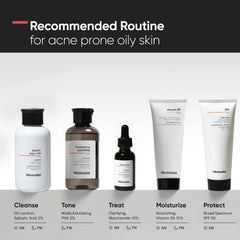 Minimalist Anti-Acne Salicylic Acid 2% Face Wash For Oily & Acne Prone Skin | With LHA for Pore Cleansing, Oil Control & Sebum Regulation | Sulfate-Free Formula with Zinc for Gentle Exfoliation | Cleanser for Women & Men | 100 ml