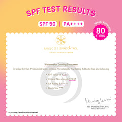 Dot & Key Watermelon Cooling Sunscreen SPF 50+ PA++++ | With Hyaluronic Acid, Instantly Cools Skin, Broad Spectrum Protection | Controls Excess Oil, Checks Tanning, No White Cast, All Skin Types | 50g