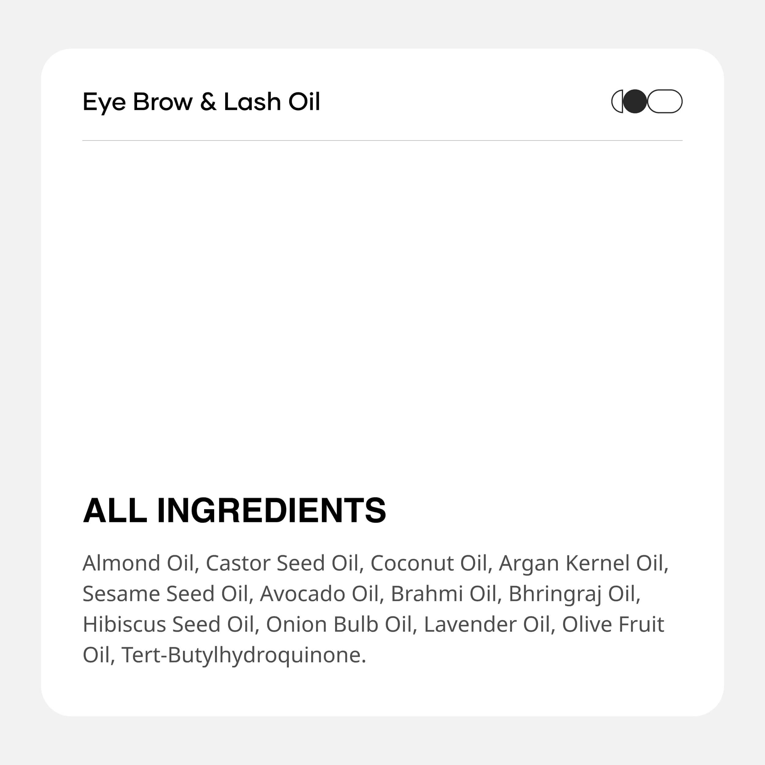 Cureskin Eyebrow & Eyelash Growth Oil with Castor, Brahmi & Vitamin E, 7 ml