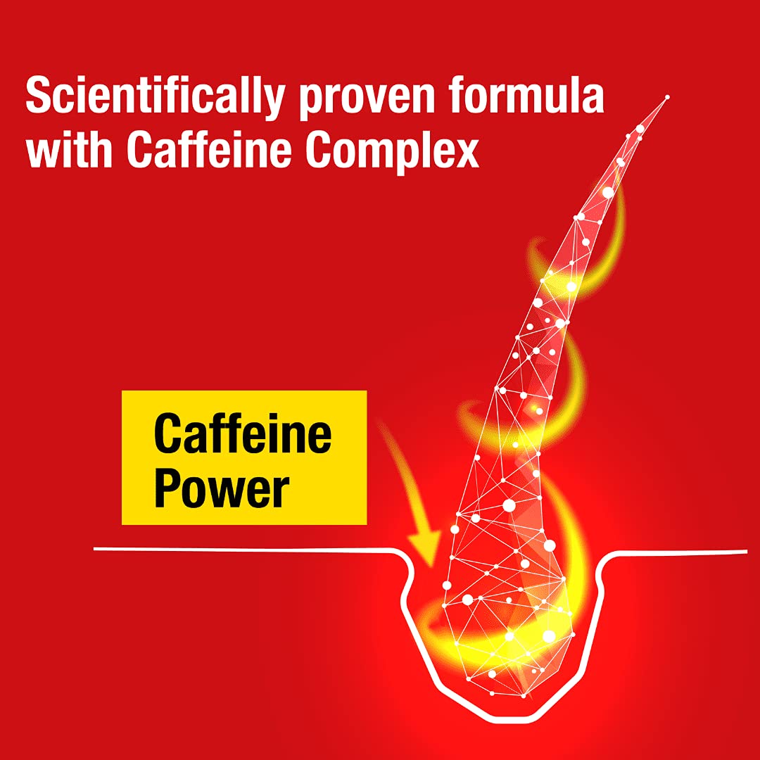 Alpecin Caffeine Shampoo C1 375ml - Strengthens Natural Hair Growth and Reduces Hair Loss - Scalp Shampoo for Hair Fall Control