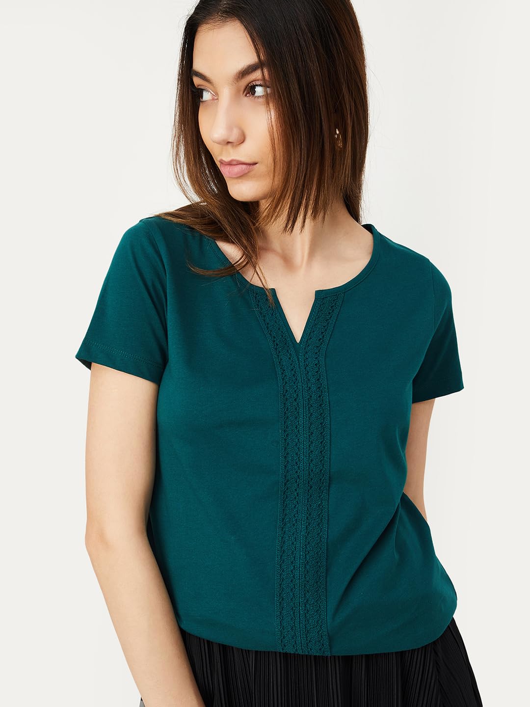 Max Women's Cotton Regular Fit Top