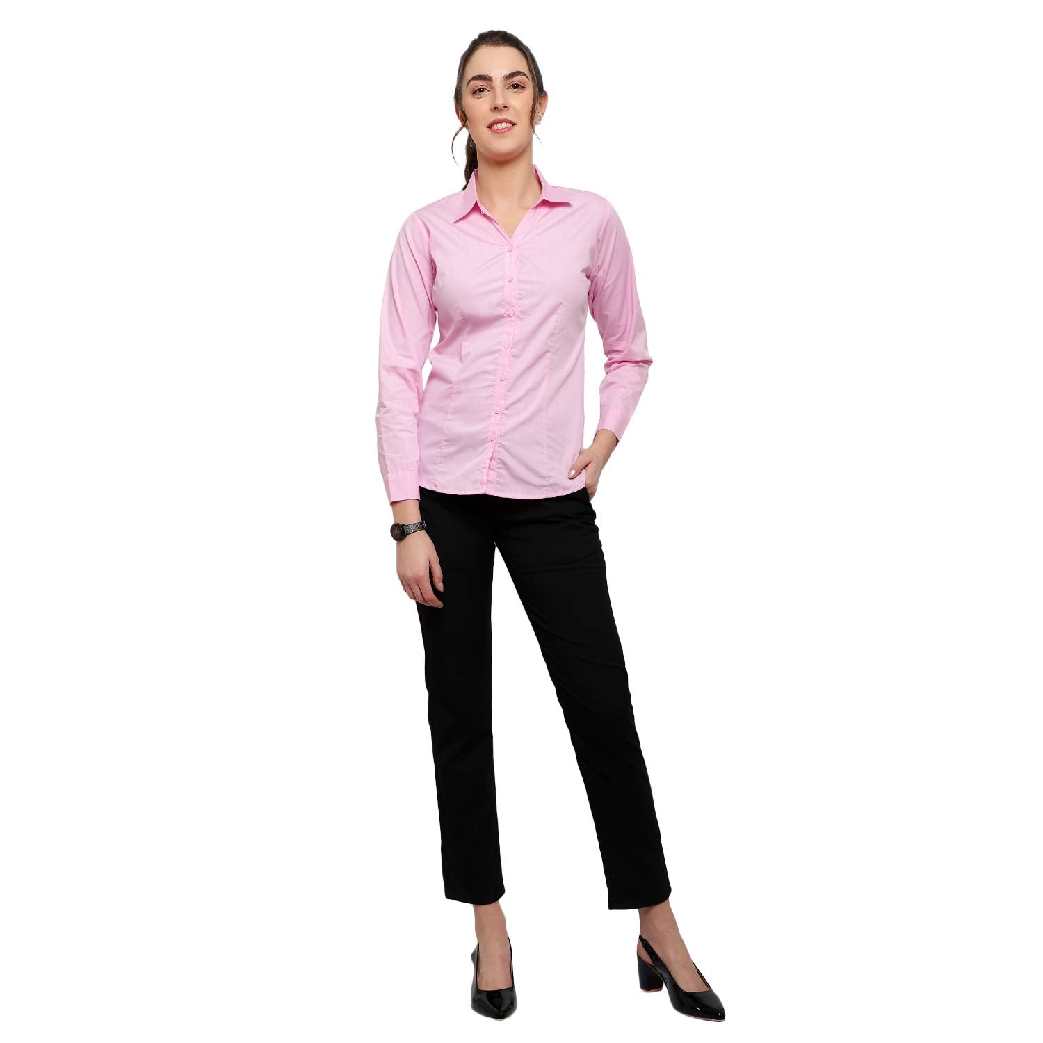 Blue Ronin Stylish Western Official Formal Shirts for Women Regular fit Shirts for Women