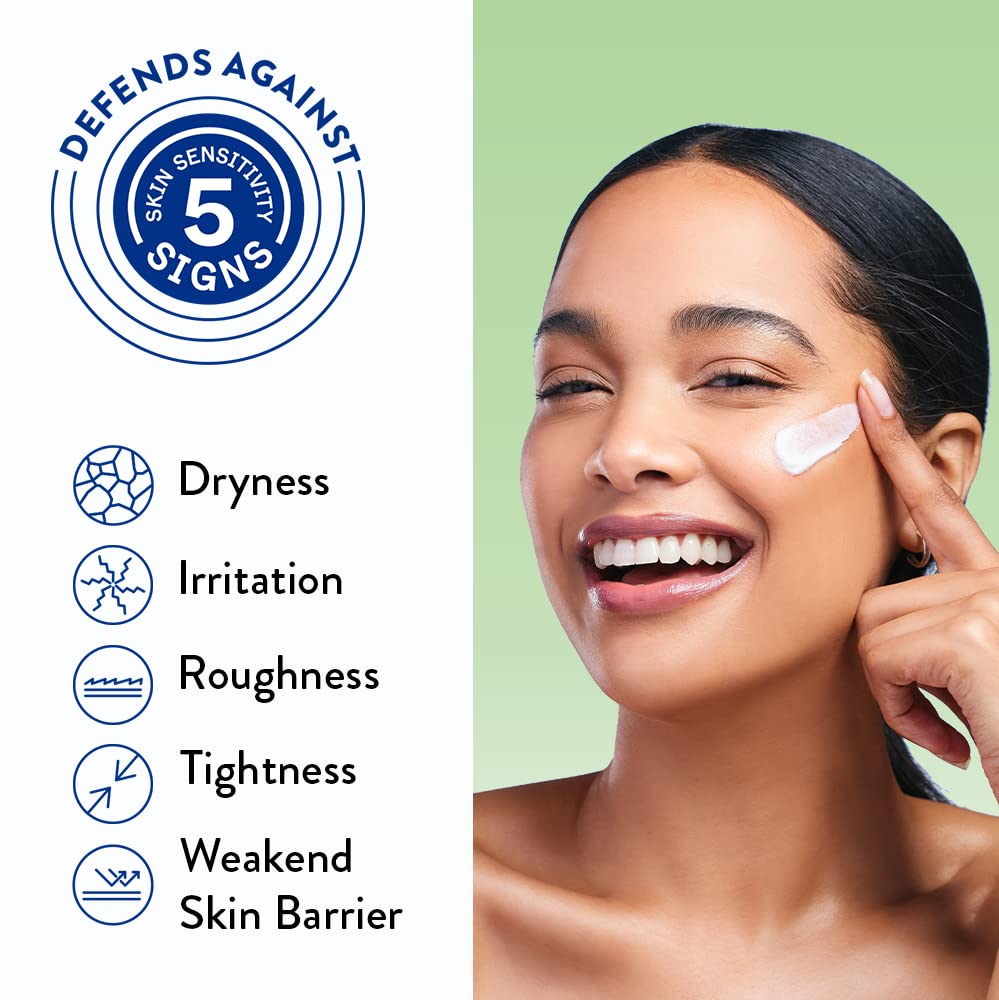 Cetaphil Moisturising Cream for Face & Body, 80g | 48Hr Hydration with Niacinamide, Panthenol & Glycerin | For Dry to Normal Skin | Paraben-Free, Hypoallergenic, Non-Greasy