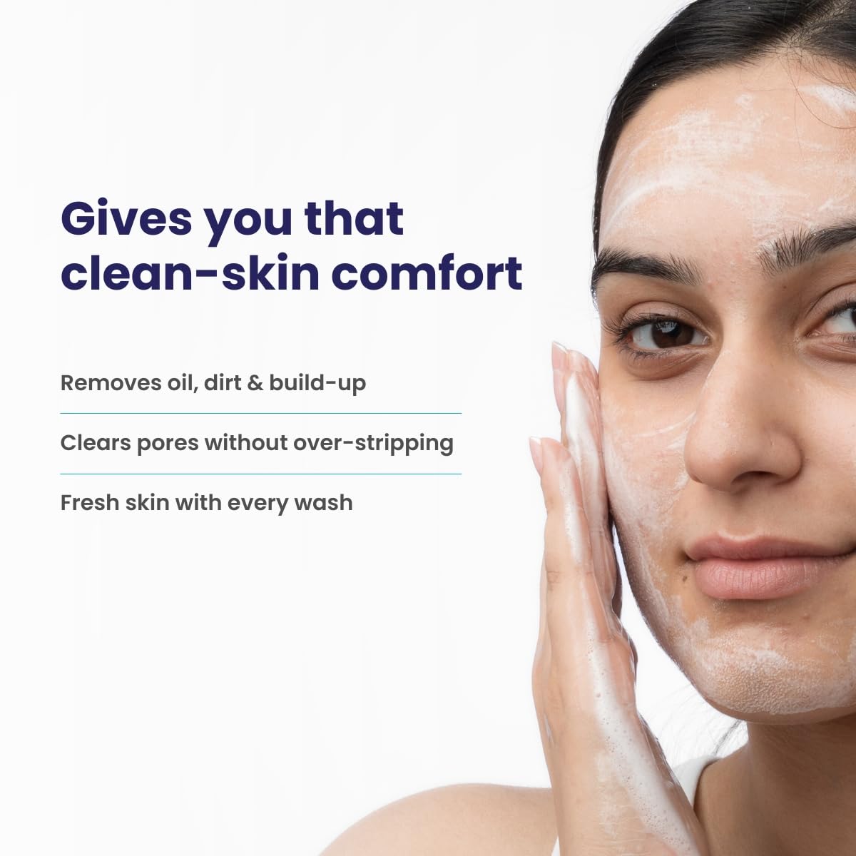RE' EQUIL Oil Control Face Wash | Soap & Sulphate Free Face Wash with Zinc PCA | Controls Excessive Oil Production | For Oily Acne Prone Skin | 150 ml