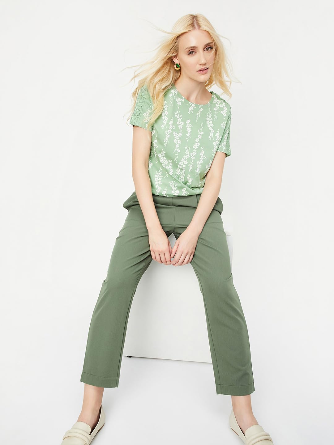 Max Women's Cotton Regular Fit T-Shirt
