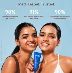 Asaya New Light Gel Face Moisturiser for Oily Skin with MelaMe™ to Visibly Fade Dark Spots| Reduces Dark Spots in 14 Days | Hyaluronic Acid & Ceramides | 80gm