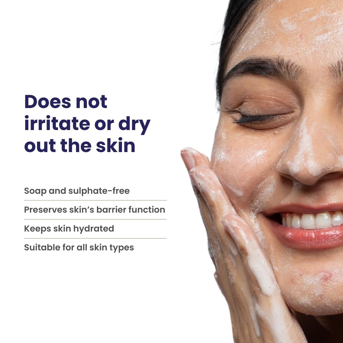 RE' EQUIL Fruit AHA Face Wash | Daily Exfoliating Cleanser for pigmentation, dullness & uneven skin tone | With Glycolic & Lactic acid from fruit extracts - 150 ml