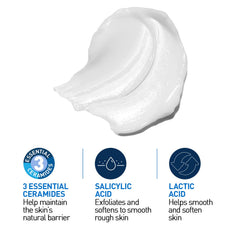 CeraVe SA Smoothing Cream | Exfoliating and Skin Smoothing Cream for Rough, Dry & Bumpy Skin with Salicylic Acid & Ceramides | Dermatologist Recommended, 177ml