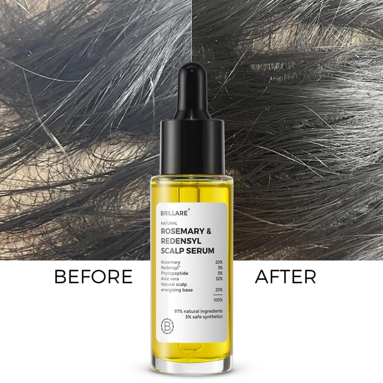 Brillare 10% Rosemary & 3% Redensyl Hair Growth Serum - 30ml