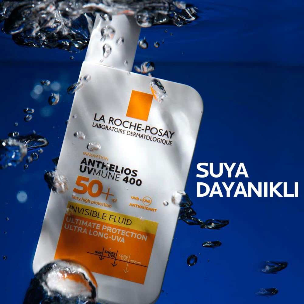 La Roche-Posay Anthelios UVMUNE400 Invisible Fluid SPF50+ Sunscreen, 50ml