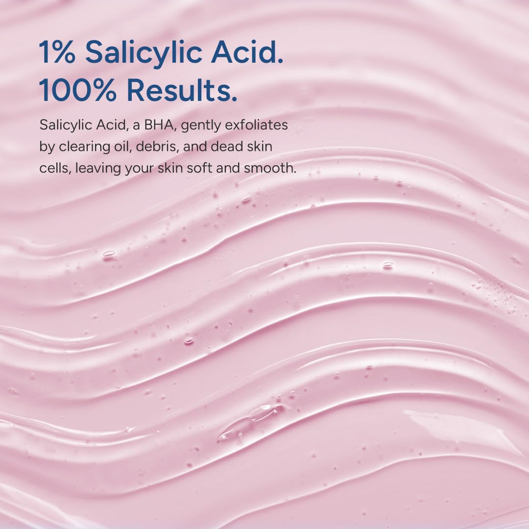 Arata 1% Salicylic Acid Body Wash I 300 ML I Removes Back Acne I Improves Strawberry Skin I Cleanses, Smoothens and Exfoliates Skin I Prevents Body Acne and Bumps I with Watermelon Fragrance