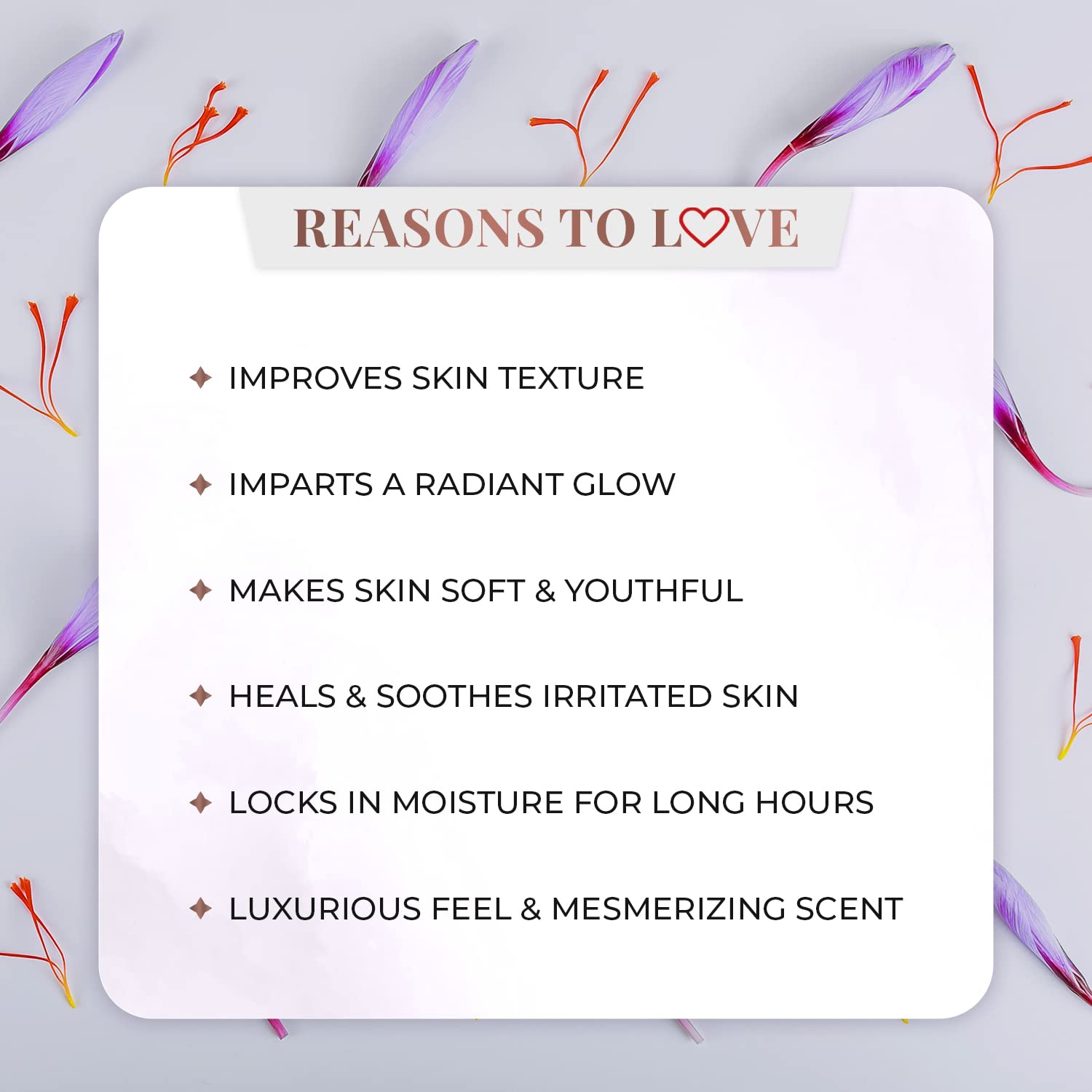 Just Herbs Saffron + Malai Nourishing Body Milk Moisturizer for Men & Women | Hydrating Body Lotion for Dull, Tired & Dry Skin | Suits All Skin Types - 300 ml