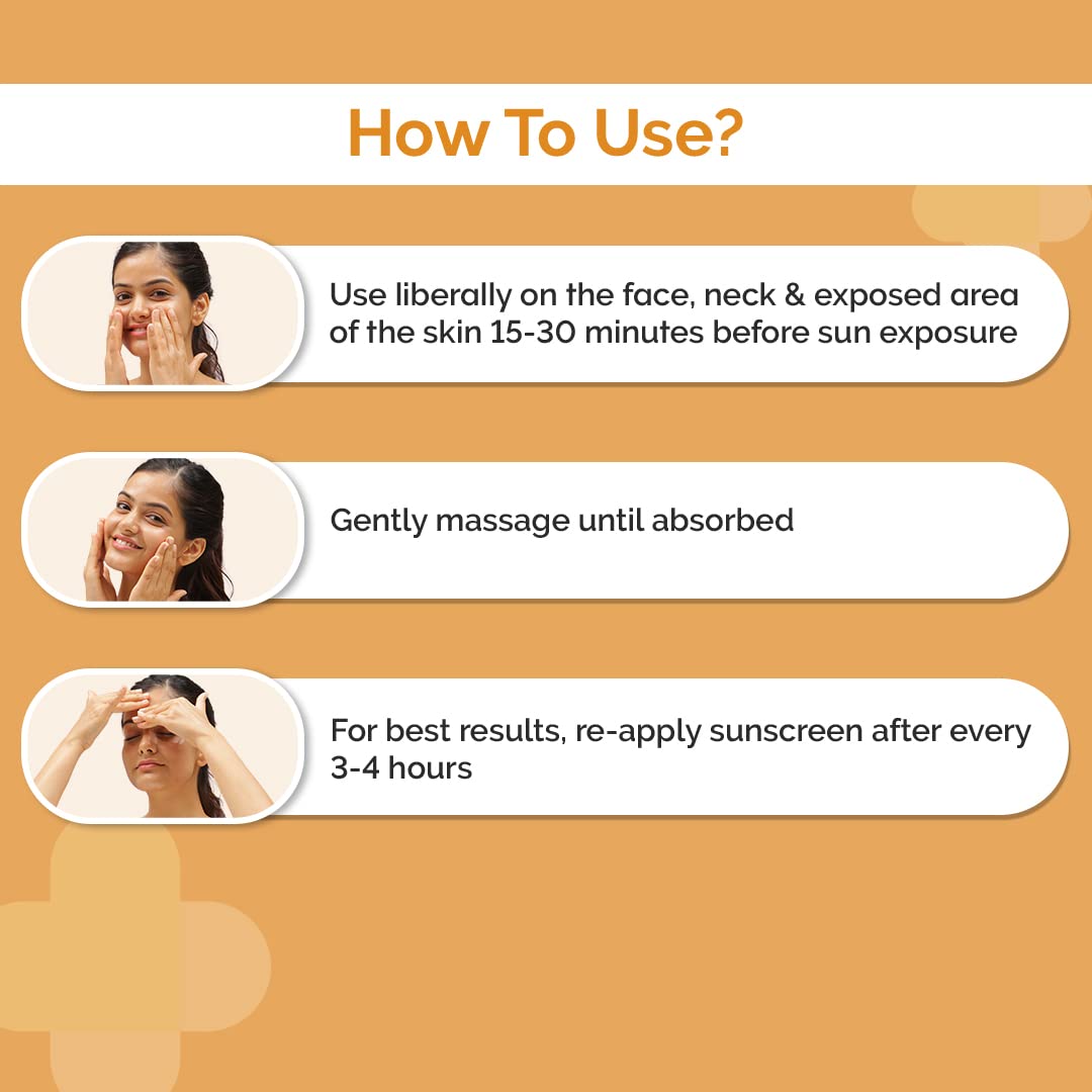 The Derma Co 1% Hyaluronic Tinted Sunscreen Gel with SPF 60 PA++++ | No White Cast | Lightweight | Broad Spectrum Protection | 50 g