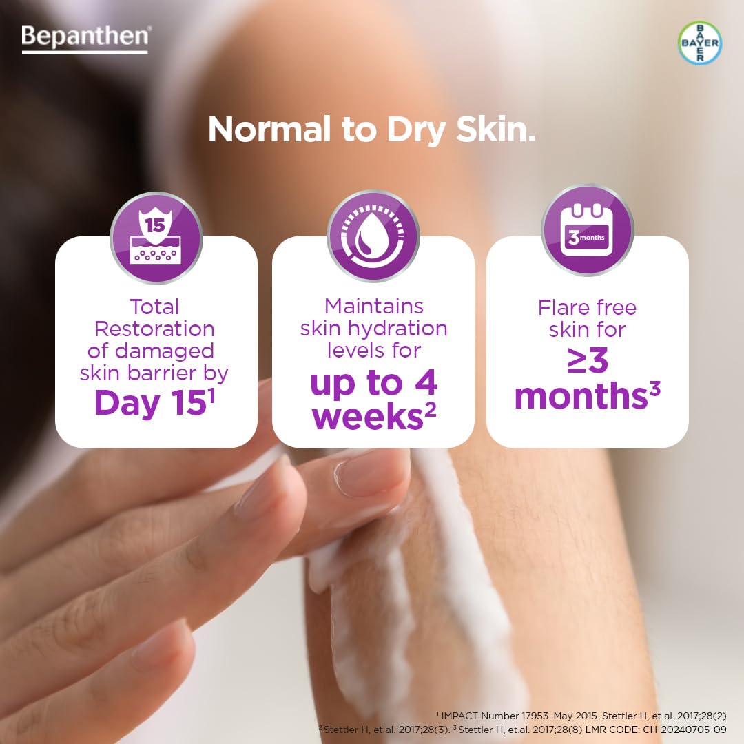 Bepanthen Sensi Control Daily Moisturizing Cream, Worlds No.1 Skincare Brand, For Dry & Sensitive Skin, 100 gm