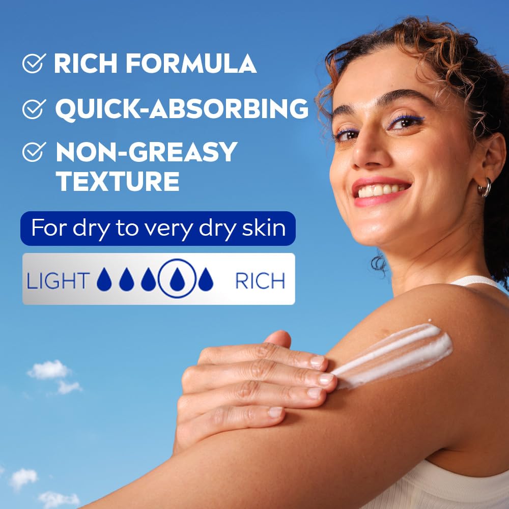 NIVEA Cocoa Nourish 200ml Body Lotion with Deep Moisture Serum| 48 H Moisturization | With Cocoa Butter & Coconut Oil | Non Greasy & Healthy Looking Skin |For Very Dry Skin