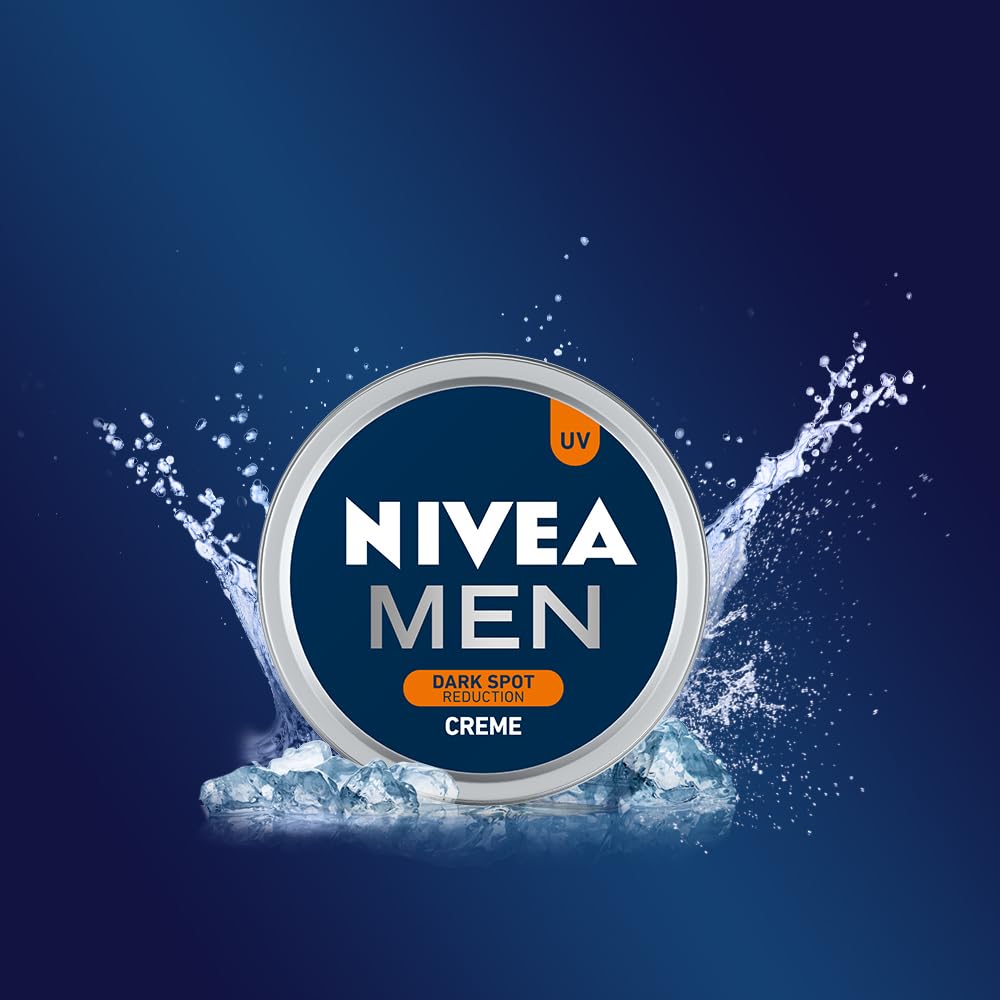 Nivea Men Creme, Dark Spot Reduction, Non Greasy Moisturizer, Cream With Uv Protect, 150 ml