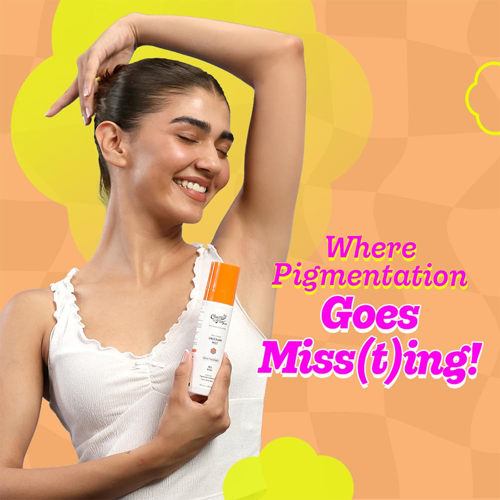 Chemist at Play Exfoliating Underarm Mist | For Pigmentation & Odour Control | 10% AHAs & 2% Niacinamide | pH 4-4.5 Optimised | Promotes Even-Toned Underarms | Non-Sticky & Fast Absorbing | 100 ml