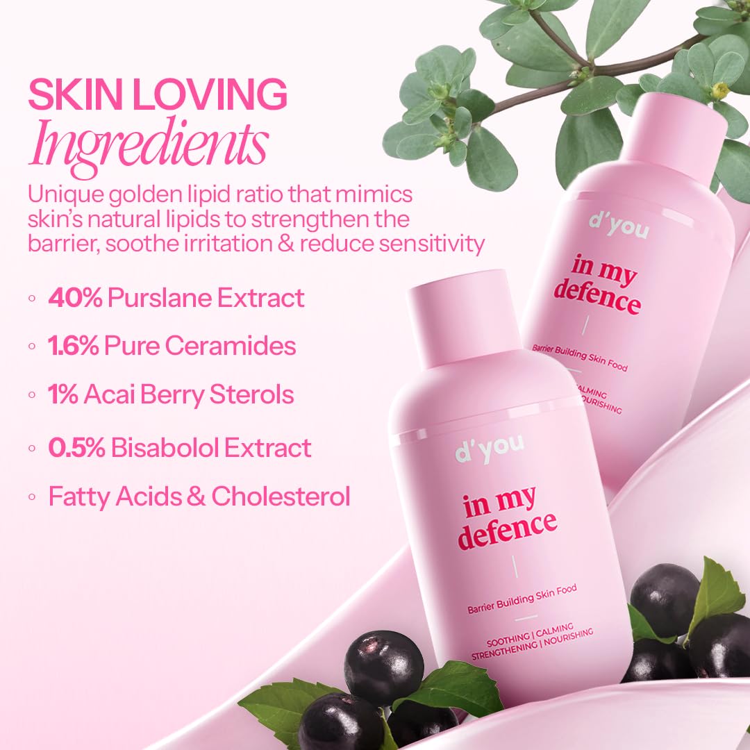 d'you in my defence moisturizer - 50 ml