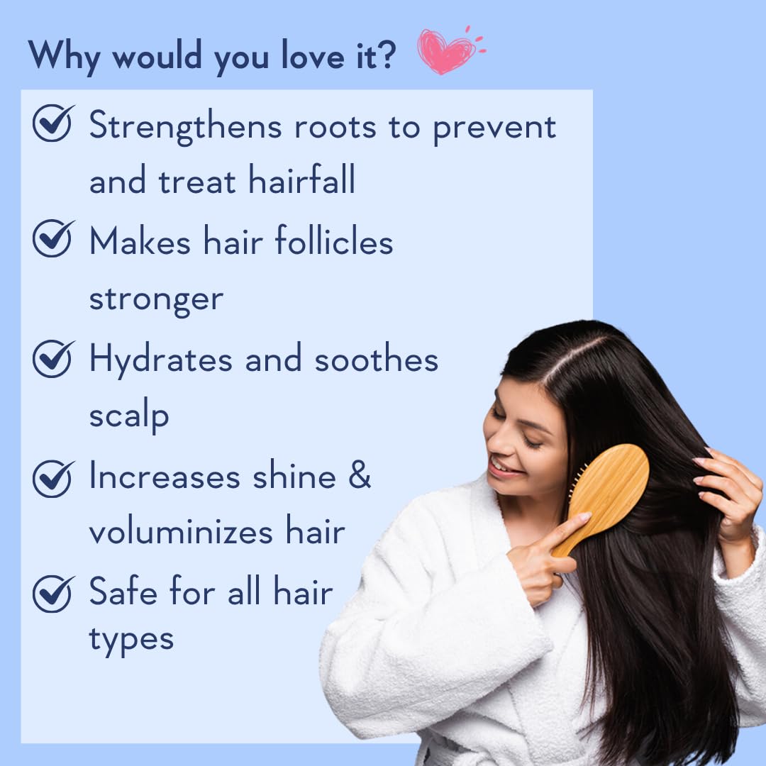 WishCare Multi Peptide Anti Hairfall Conditioner For Women & Men | Controls Hair Fall & Promotes Hair Growth | Conditioner For Frizzy Hair, Dry Hair | With Rice Water, Rosemary & Hyaluronic Acid | 200ml