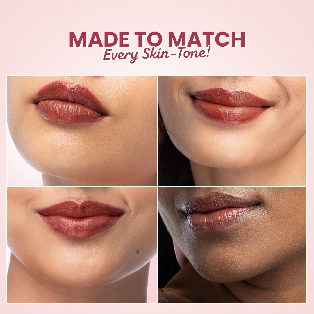 Dot & Key Meltie Lip Balm SPF 50+ With 2% Kojic & Vitamin C | Hydrates Dry, Chapped Lips, Lightens Pigmentation, Brightens Lips | With Shea & Mango Butters, Peptide Infused | Cocoa Creme | 4g