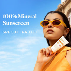 La Shield Fisico SPF 50+ PA++++|100% Mineral Sunscreen|Matte Finish|Chemical filter free|Non-greasy|Lightweight| Water Resistant Upto 8hours|Broad spectrum|Dermatologist Prescribed|For Sensitive skin|50g