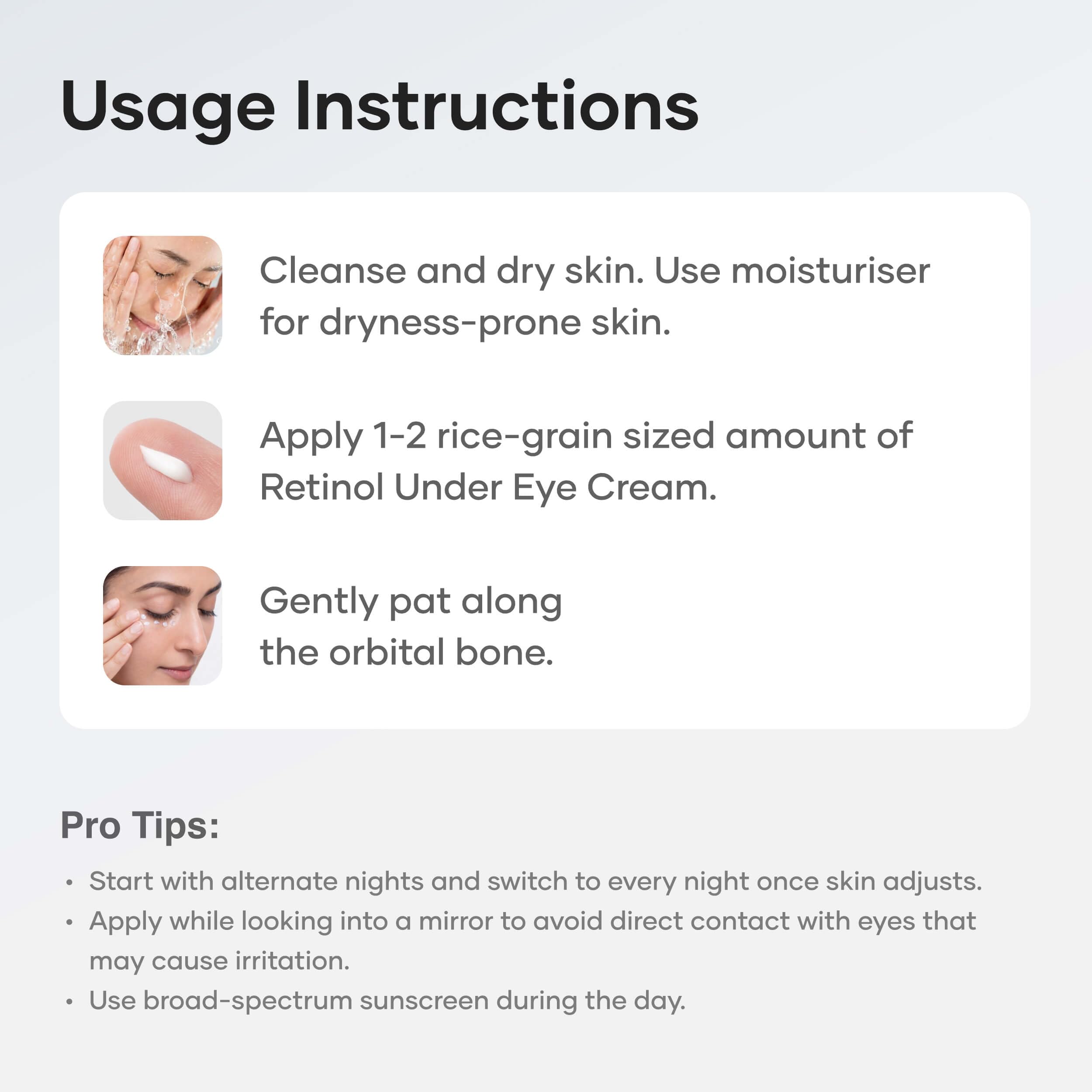 Cureskin Vitamin K + Retinol 0.1% Under Eye Cream