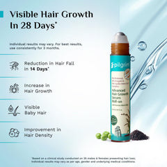 Pilgrim Advanced Hair Growth Serum Roll On with Redensyl & AnaGain - 25ml