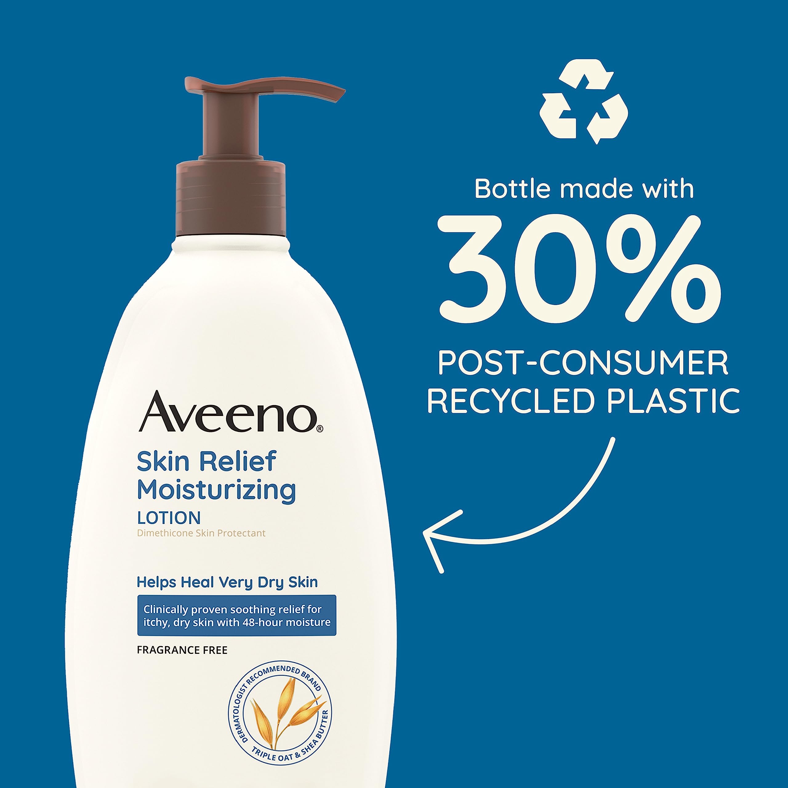 Aveeno Active Naturals Skin Relief 24Hr Moisturizing Lotion Fragrance, 354ml