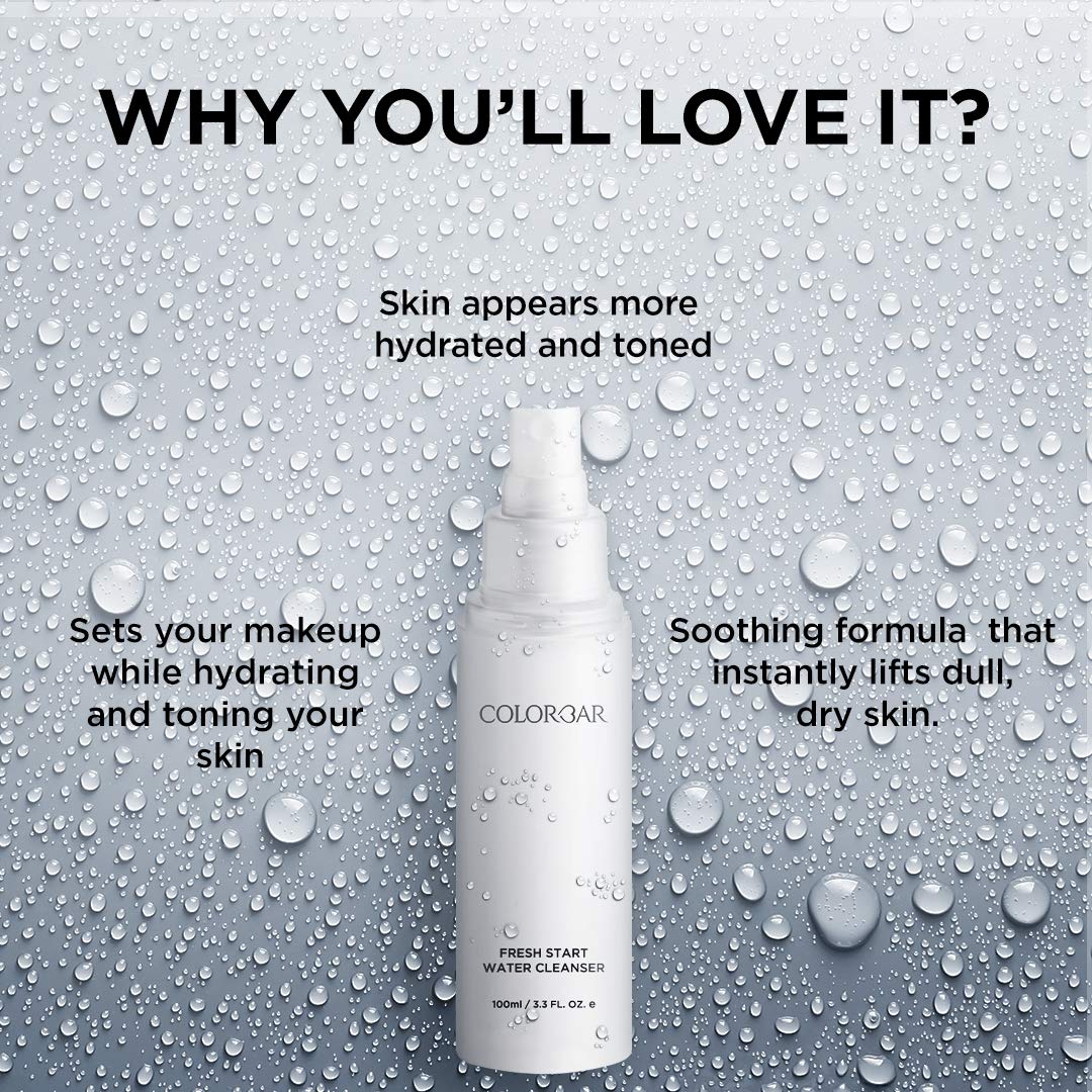 Colorbar Stay The Day Finishing Mist, 100 ml | Hydrates and tones skin | Soothing formula that instantly lifts dull, dry skin.
