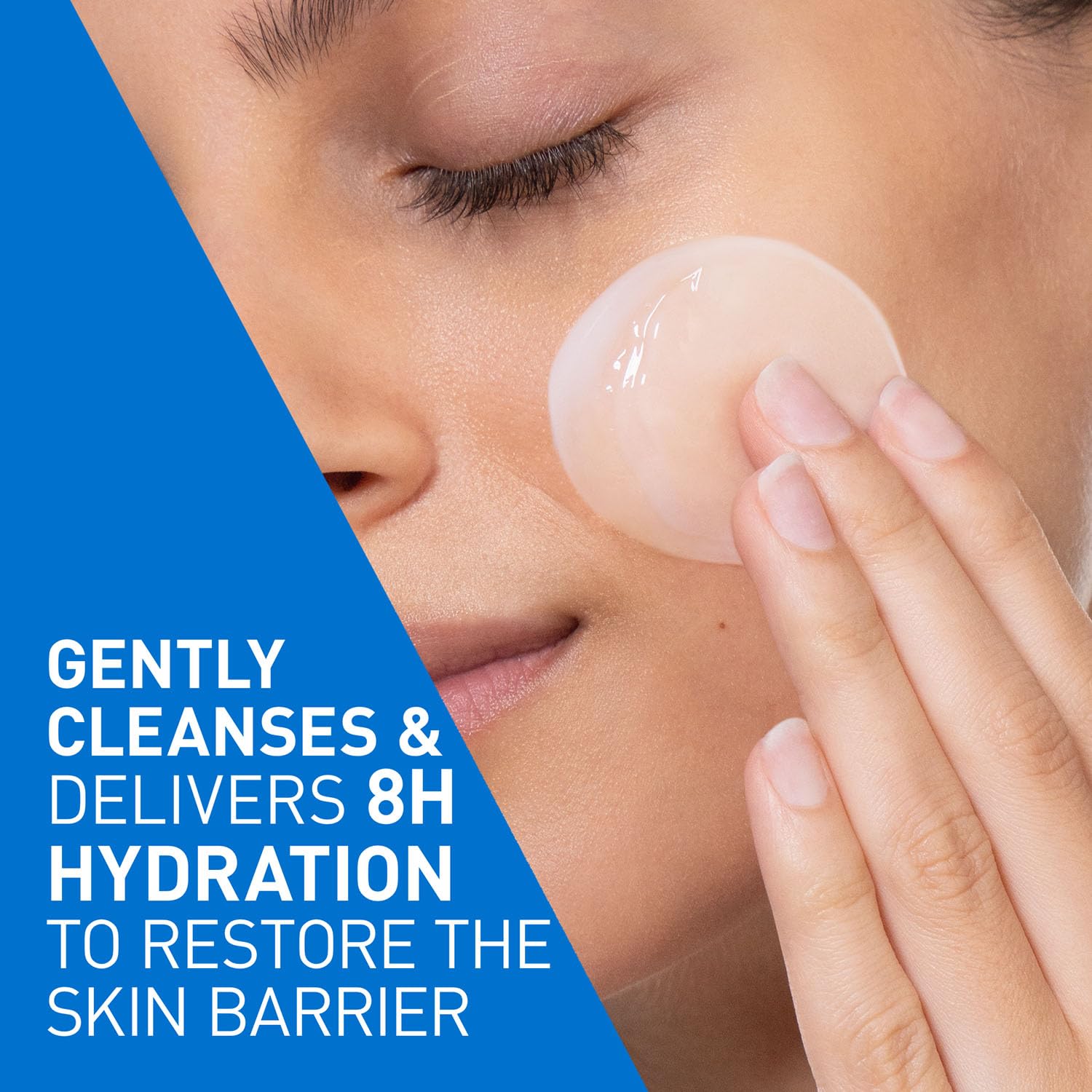 CeraVe Hydrating Cleanser For Normal To Dry Skin (236ml) - Non-Foaming Face Wash with Hyaluronic Acid And Ceramides | Non-Comedogenic, Non-Irritating And Fragrance-Free Cleanser