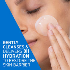 CeraVe Hydrating Cleanser For Normal To Dry Skin (236ml) - Non-Foaming Face Wash with Hyaluronic Acid And Ceramides | Non-Comedogenic, Non-Irritating And Fragrance-Free Cleanser