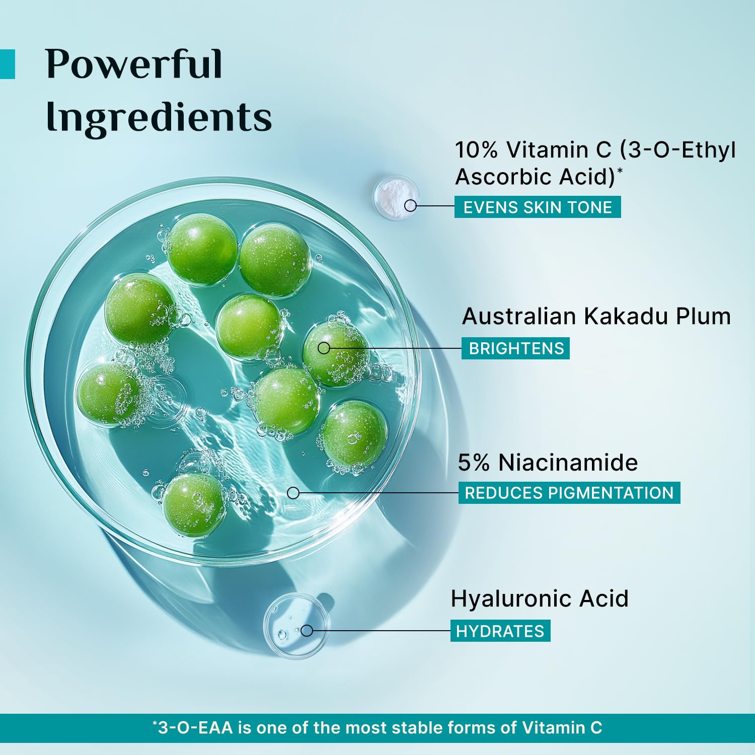 Pilgrim 10% Vitamin C Serum 30ml for Glowing Skin|With 5% Niacinamide, Hyaluronic & Glycolic Acid|Fades Dark Spots, Pigmentation|For All, Oily, Combination, Normal Skin |Beginner Friendly - Men, Women