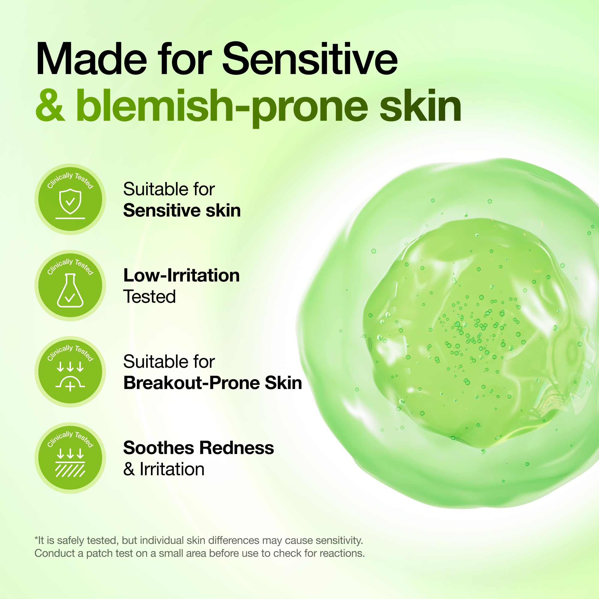 Anua Azelaic Acid 10 Hyaluron Redness Soothing Serum with Cica Soothes & Calms Acne-Prone Skin
