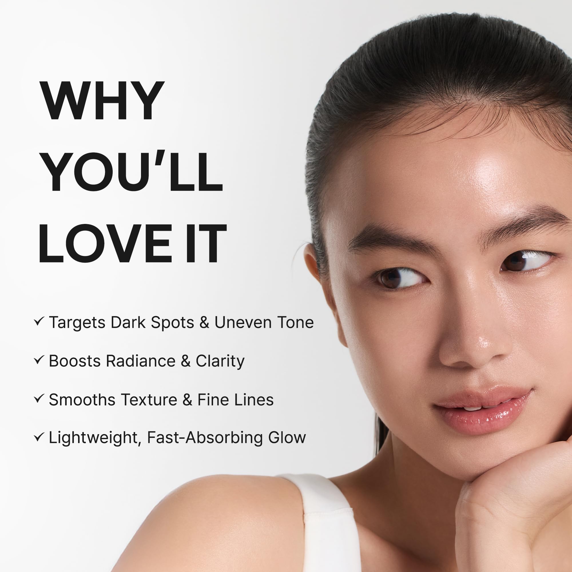 Arencia Vitamin C Booster Shot, 5% Dual Vitamin C + Glutathione Serum for Dark Spot Care