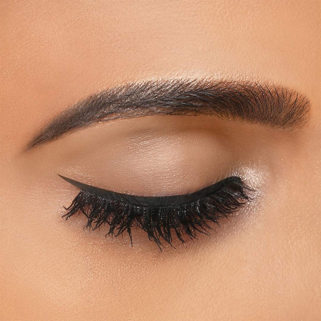 Colorbar Waterproof Opaque Liquid Eyeliner Opaque Finish - Black, 2.5ml |Smudge Proof| Long Lasting| Flexible Applicator.