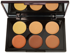 Colorbar 24Hrs Wear Concealer Palette Medium-Deep-002 | Flawless coverage | Hydrating and Nourishing | Enriched with Squalene and Jojoba Oil