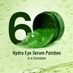 Swiss Beauty Hydra Anti Wrinkle Eye Serum Patch| Treats Dark Circles, Fine Lines And Wrinkles | Enriched With Collagen And Aloe Vera Extract | Shade- 01 Aloevera, 60 Pcs