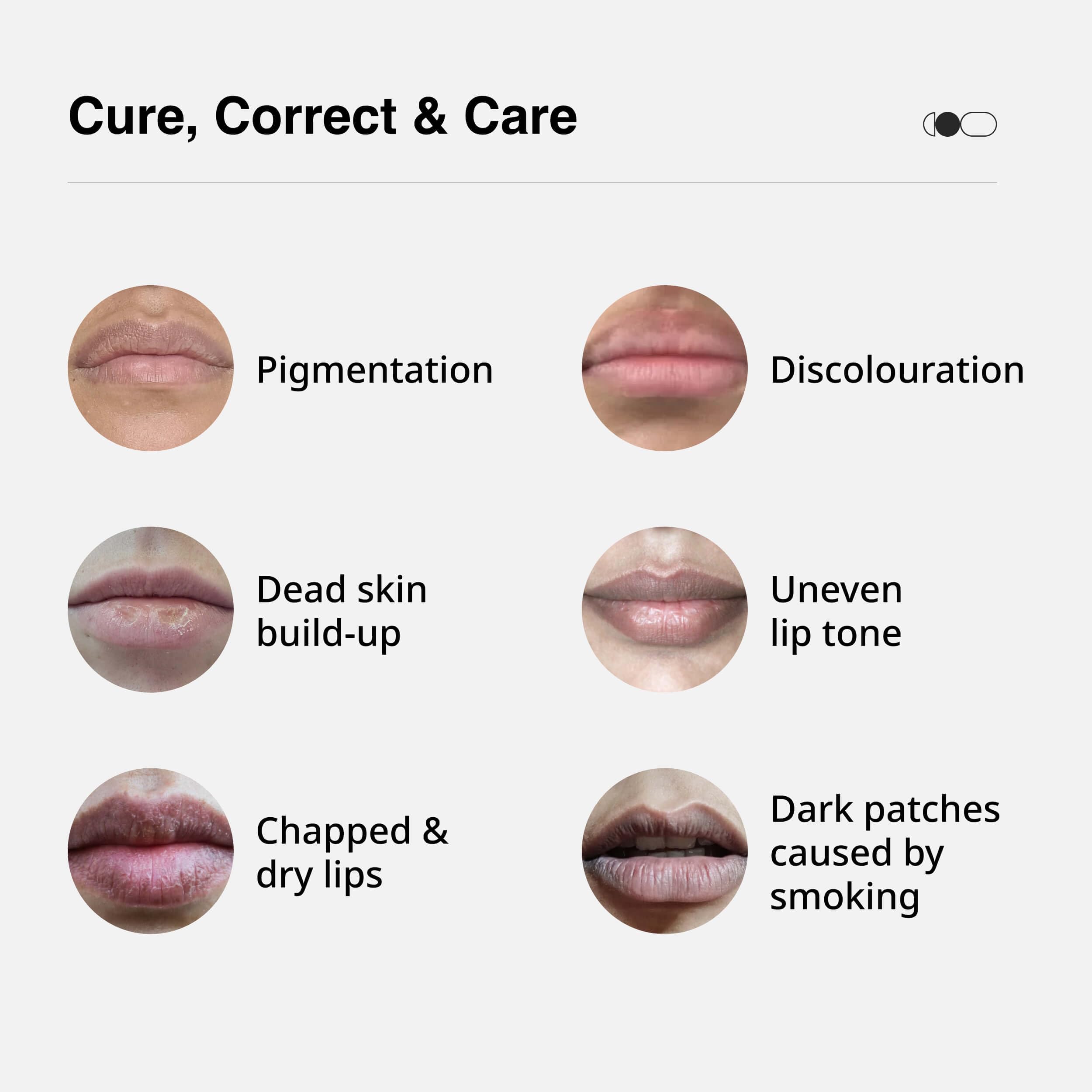 Cureskin Lightening Lip Scrub with Walnut Shell, Beetroot & Squalane | Removes Dead Skin & Lightens Dark Lips | Lip Brightening for Men & Women | 7 g