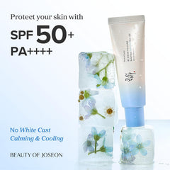 Beauty of Joseon Relief Sun Aqua-fresh Rice + B5, SPF 50+ PA++++ Sun Cream, Moisturizing & Calming Formula, Korean Skincare, 50ml