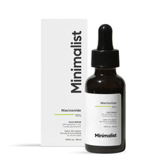 Minimalist 10% Niacinamide Serum with Zinc – Reduces Acne Marks, Controls Oil & Minimizes Pores | Vitamin B3 for Blemish-Free, Clear Skin | For Oily & Acne-Prone Skin (30 ml)