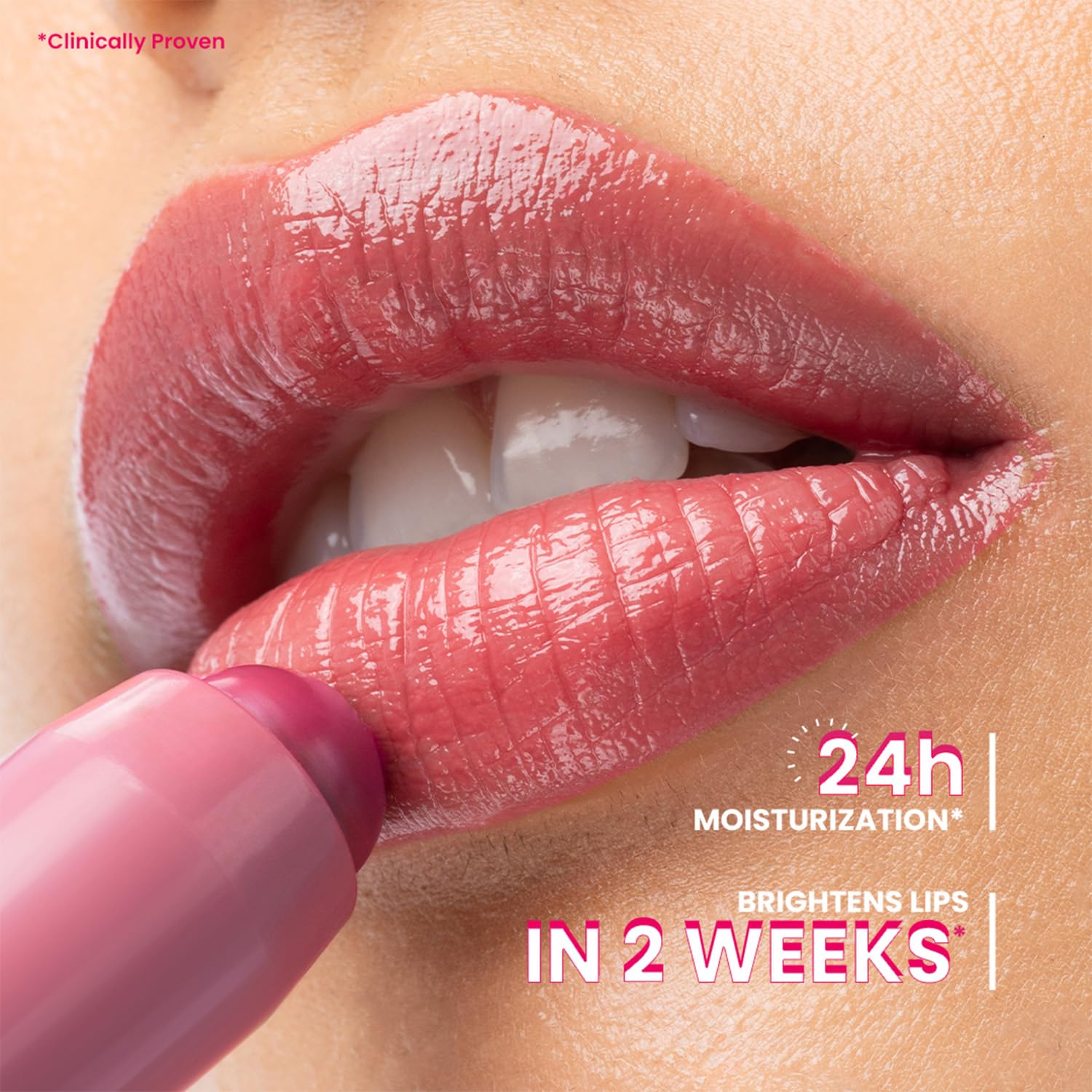 Dot & Key Meltie Lip Balm SPF 50+ In-Vivo Tested With 2% Kojic & Vitamin C | Hydrates Dry, Chapped Lips, Lightens Pigmentation, Brightens Lips | Berry Crumble | 4g